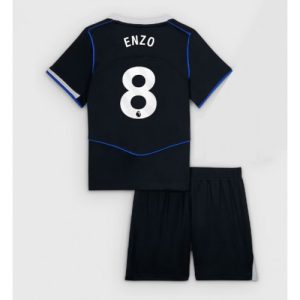 Chelsea Enzo Fernandez #8 Cheap Third Stadium Kit for Kids 2025-26 UK Sale