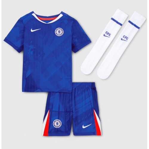 Chelsea Jamie Gittens #11 Cheap Home Stadium Kit for Kids 2025-26 UK Sale