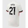 Chelsea Jorrel Hato #21 Cheap Away Stadium Shirt 2025-26 UK Sale