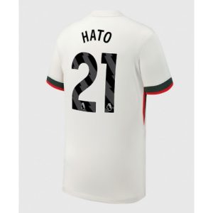 Chelsea Jorrel Hato #21 Cheap Away Stadium Shirt 2025-26 UK Sale