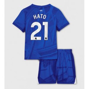 Chelsea Jorrel Hato #21 Cheap Home Stadium Kit for Kids 2025-26 UK Sale