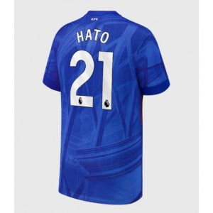 Chelsea Jorrel Hato #21 Cheap Home Stadium Shirt 2025-26 UK Sale