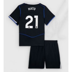 Chelsea Jorrel Hato #21 Cheap Third Stadium Kit for Kids 2025-26 UK Sale