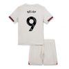 Chelsea Liam Delap #9 Cheap Away Stadium Kit for Kids 2025-26 UK Sale