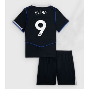 Chelsea Liam Delap #9 Cheap Third Stadium Kit for Kids 2025-26 UK Sale