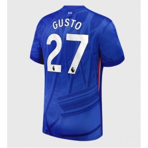 Chelsea Malo Gusto #27 Cheap Home Stadium Shirt 2025-26 UK Sale