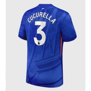 Chelsea Marc Cucurella #3 Cheap Home Stadium Shirt 2025-26 UK Sale