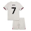Chelsea Pedro Neto #7 Cheap Away Stadium Kit for Kids 2025-26 UK Sale