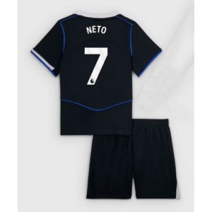 Chelsea Pedro Neto #7 Cheap Third Stadium Kit for Kids 2025-26 UK Sale