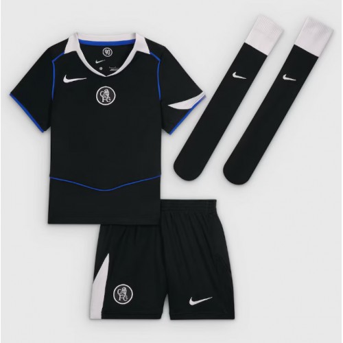 Chelsea Reece James #24 Cheap Third Stadium Kit for Kids 2025-26 UK Sale
