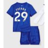 Chelsea Wesley Fofana #29 Cheap Home Stadium Kit for Kids 2025-26 UK Sale