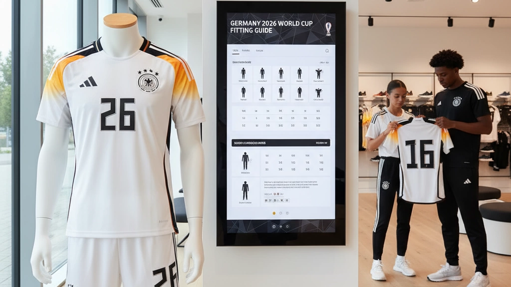 Germany 2026 World Cup Jersey Fitting Guide