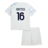 Inter Milan Davide Frattesi #16 Cheap Away Stadium Kit for Kids 2025-26 UK Sale