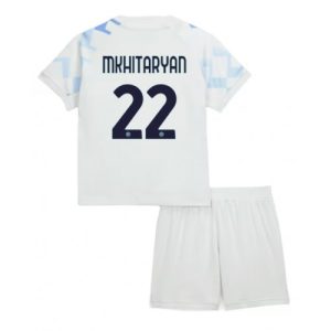Inter Milan Henrikh Mkhitaryan #22 Cheap Away Stadium Kit for Kids 2025-26 UK Sale