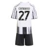 Juventus Andrea Cambiaso #27 Cheap Home Stadium Kit Kids 2025-26 Soccer Jerseys