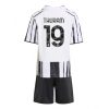 Juventus Khephren Thuram #19 Cheap Home Stadium Kit Kids 2025-26 Soccer Jerseys