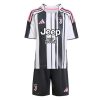 Juventus Manuel Locatelli #5 Cheap Home Stadium Kit Kids 2025-26 Soccer Jerseys