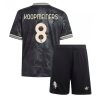 Juventus Teun Koopmeiners #8 Cheap Third Stadium Kit Kids 2025-26 Soccer Jerseys