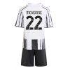 Juventus Weston McKennie #22 Cheap Home Stadium Kit Kids 2025-26 Soccer Jerseys