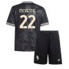 Juventus Weston McKennie #22 Cheap Third Stadium Kit Kids 2025-26 Soccer Jerseys