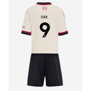Liverpool Alexander Isak #9 Cheap Away Stadium Kit for Kids 2025-26 UK Sale