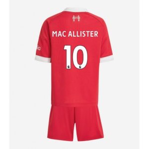 Liverpool Alexis Mac Allister #10 Cheap Home Stadium Kit for Kids 2025-26 UK Sale