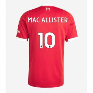 Liverpool Alexis Mac Allister #10 Cheap Home Stadium Shirt 2025-26 For Sale
