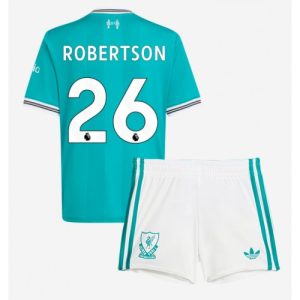 Liverpool Andrew Robertson #26 Cheap Third Stadium Kit for Kids 2025-26 UK Sale