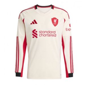 Liverpool Cheap Away Stadium Shirt 2025-26 Long Sleeve