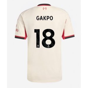Liverpool Cody Gakpo #18 Cheap Away Stadium Shirt 2025-26 For Sale
