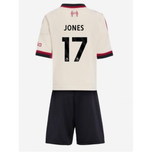Liverpool Curtis Jones #17 Cheap Away Stadium Kit for Kids 2025-26 UK Sale