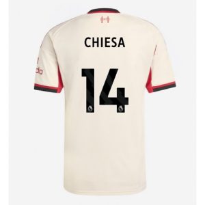 Liverpool Federico Chiesa #14 Cheap Away Stadium Shirt 2025-26 For Sale