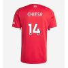 Liverpool Federico Chiesa #14 Cheap Home Stadium Shirt 2025-26 For Sale