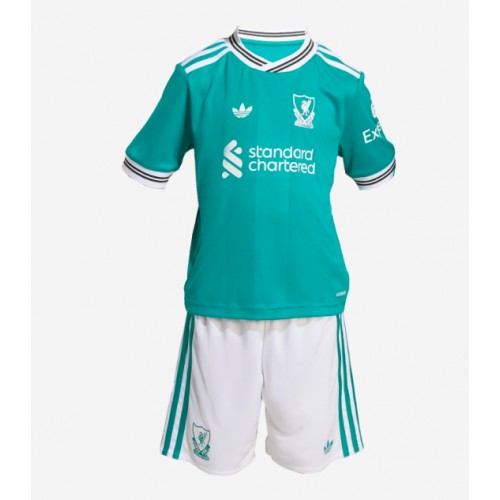 Liverpool Federico Chiesa #14 Cheap Third Stadium Kit for Kids 2025-26 UK Sale