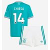 Liverpool Federico Chiesa #14 Cheap Third Stadium Kit for Kids 2025-26 UK Sale
