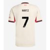 Liverpool Florian Wirtz #7 Cheap Away Stadium Shirt 2025-26 For Sale