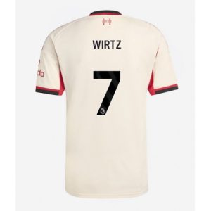 Liverpool Florian Wirtz #7 Cheap Away Stadium Shirt 2025-26 For Sale