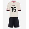 Liverpool Giovanni Leoni #15 Cheap Away Stadium Kit for Kids 2025-26 UK Sale