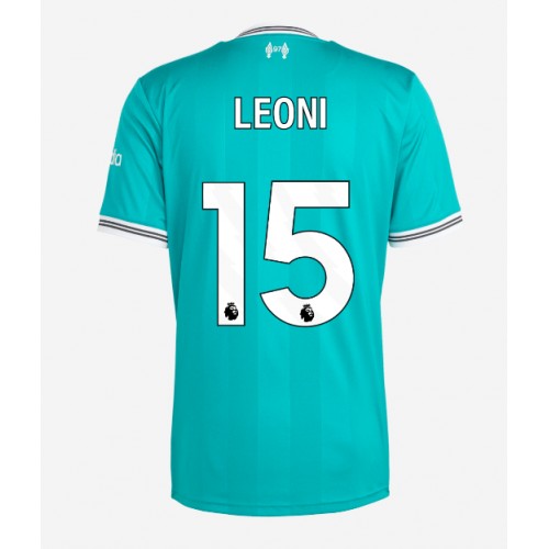 Liverpool Giovanni Leoni #15 Cheap Third Stadium Shirt 2025-26 For Sale