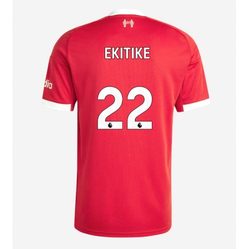 Liverpool Hugo Ekitike #22 Cheap Home Stadium Shirt 2025-26 For Sale