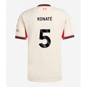 Liverpool Ibrahima Konate #5 Cheap Away Stadium Shirt 2025-26 For Sale