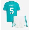 Liverpool Ibrahima Konate #5 Cheap Third Stadium Kit for Kids 2025-26 UK Sale