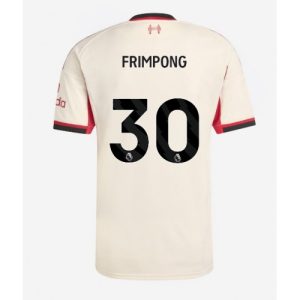 Liverpool Jeremie Frimpong #30 Cheap Away Stadium Shirt 2025-26 For Sale