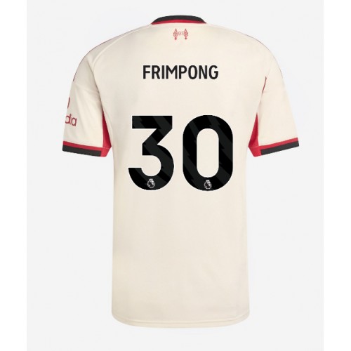 Liverpool Jeremie Frimpong #30 Cheap Away Stadium Shirt 2025-26 For Sale