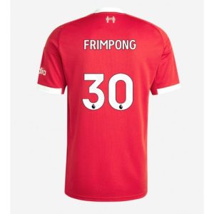 Liverpool Jeremie Frimpong #30 Cheap Home Stadium Shirt 2025-26 For Sale