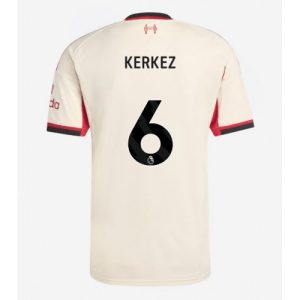 Liverpool Milos Kerkez #6 Cheap Away Stadium Shirt 2025-26 For Sale