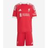 Liverpool Milos Kerkez #6 Cheap Home Stadium Kit for Kids 2025-26 UK Sale
