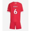 Liverpool Milos Kerkez #6 Cheap Home Stadium Kit for Kids 2025-26 UK Sale