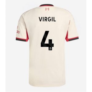 Liverpool Virgil van Dijk #4 Cheap Away Stadium Shirt 2025-26 For Sale