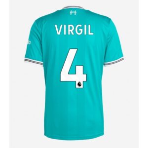 Liverpool Virgil van Dijk #4 Cheap Third Stadium Shirt 2025-26 For Sale